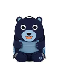 AFFENZAHN | Kinder Rucksack Große Freunde - Bär | dunkelblau