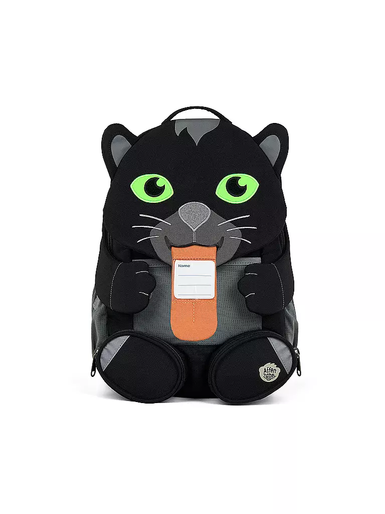 AFFENZAHN | Kinder Rucksack Große Freunde - Black Panther | schwarz