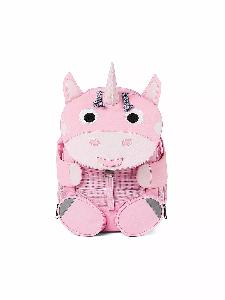 AFFENZAHN | Kinder Rucksack Große Freunde - Einhorn | rosa