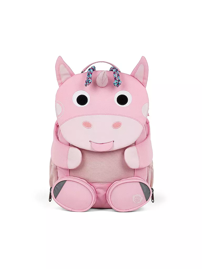 AFFENZAHN | Kinder Rucksack Große Freunde - Einhorn | rosa