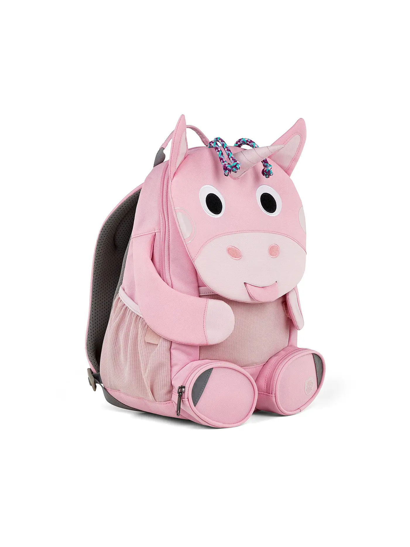 AFFENZAHN | Kinder Rucksack Große Freunde - Einhorn | rosa