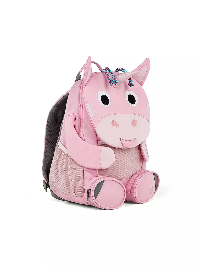 AFFENZAHN | Kinder Rucksack Große Freunde - Einhorn | rosa