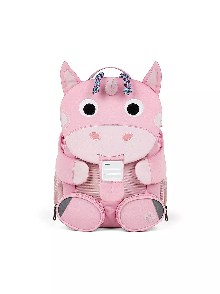 AFFENZAHN | Kinder Rucksack Große Freunde - Einhorn | rosa