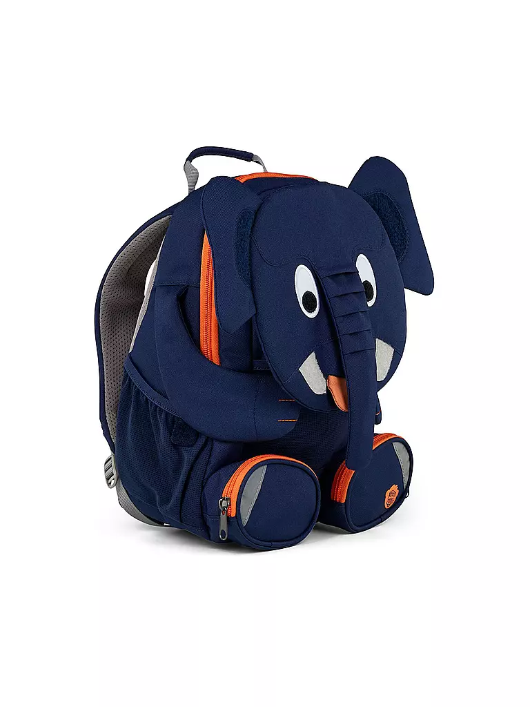 AFFENZAHN | Kinder Rucksack Große Freunde - Elefant | dunkelblau