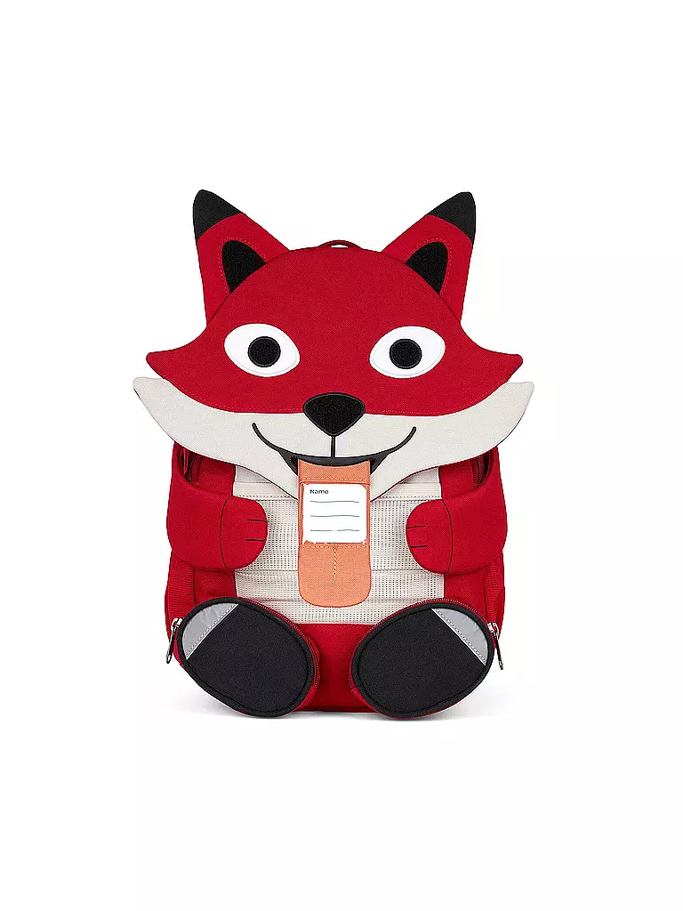 AFFENZAHN | Kinder Rucksack Große Freunde - Fuchs | blau
