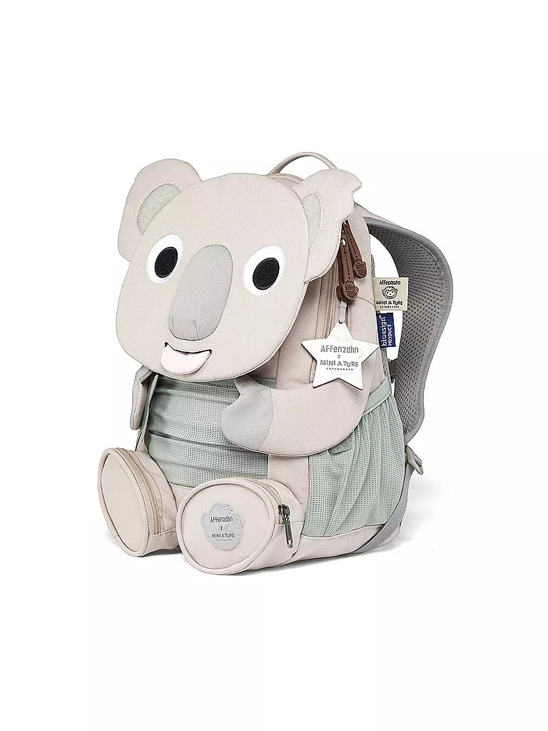 AFFENZAHN | Kinder Rucksack Große Freunde - Koala | grau