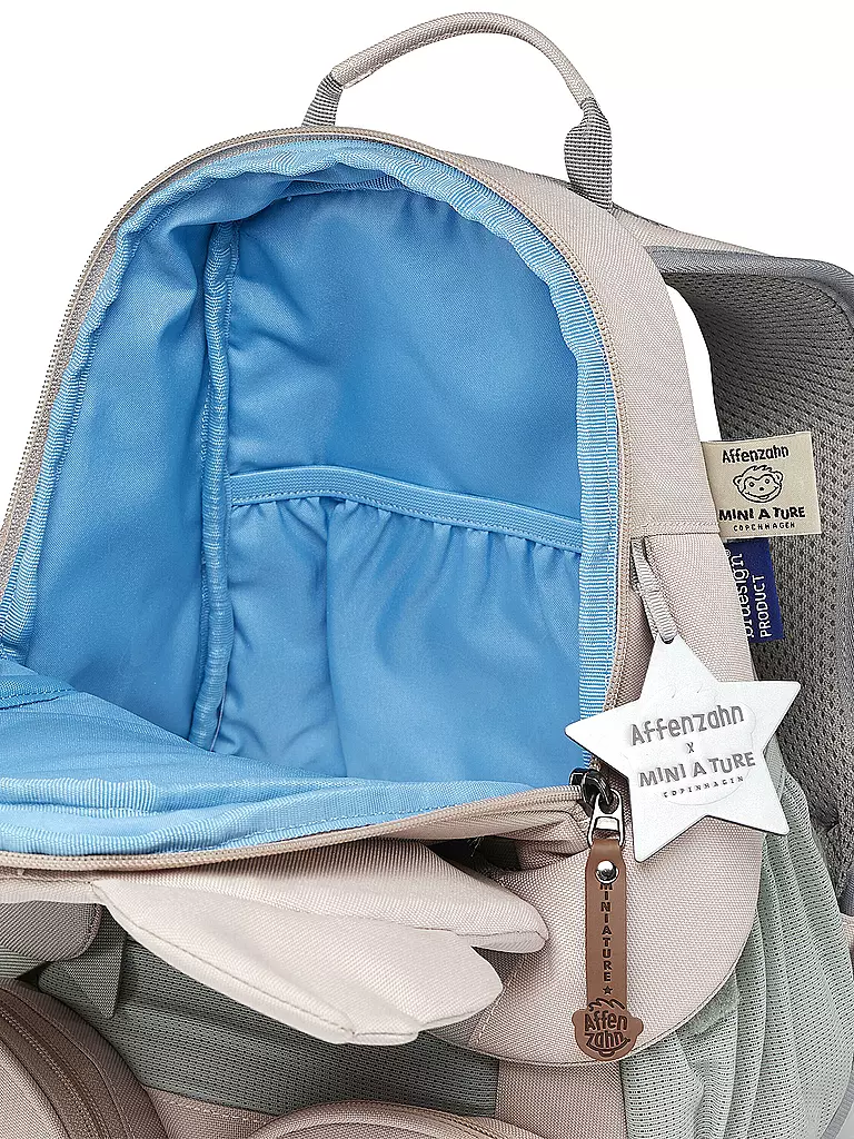 AFFENZAHN | Kinder Rucksack Große Freunde - Koala | grau