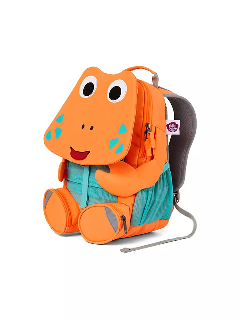 AFFENZAHN | Kinder Rucksack Große Freunde - Krabbe | orange