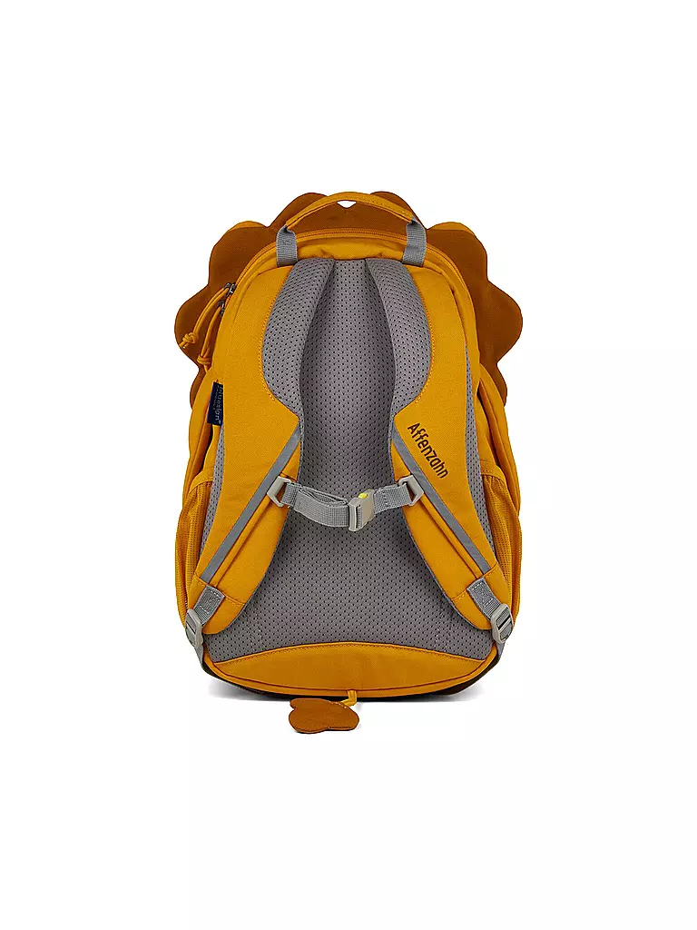 AFFENZAHN | Kinder Rucksack Große Freunde - Löwe | orange