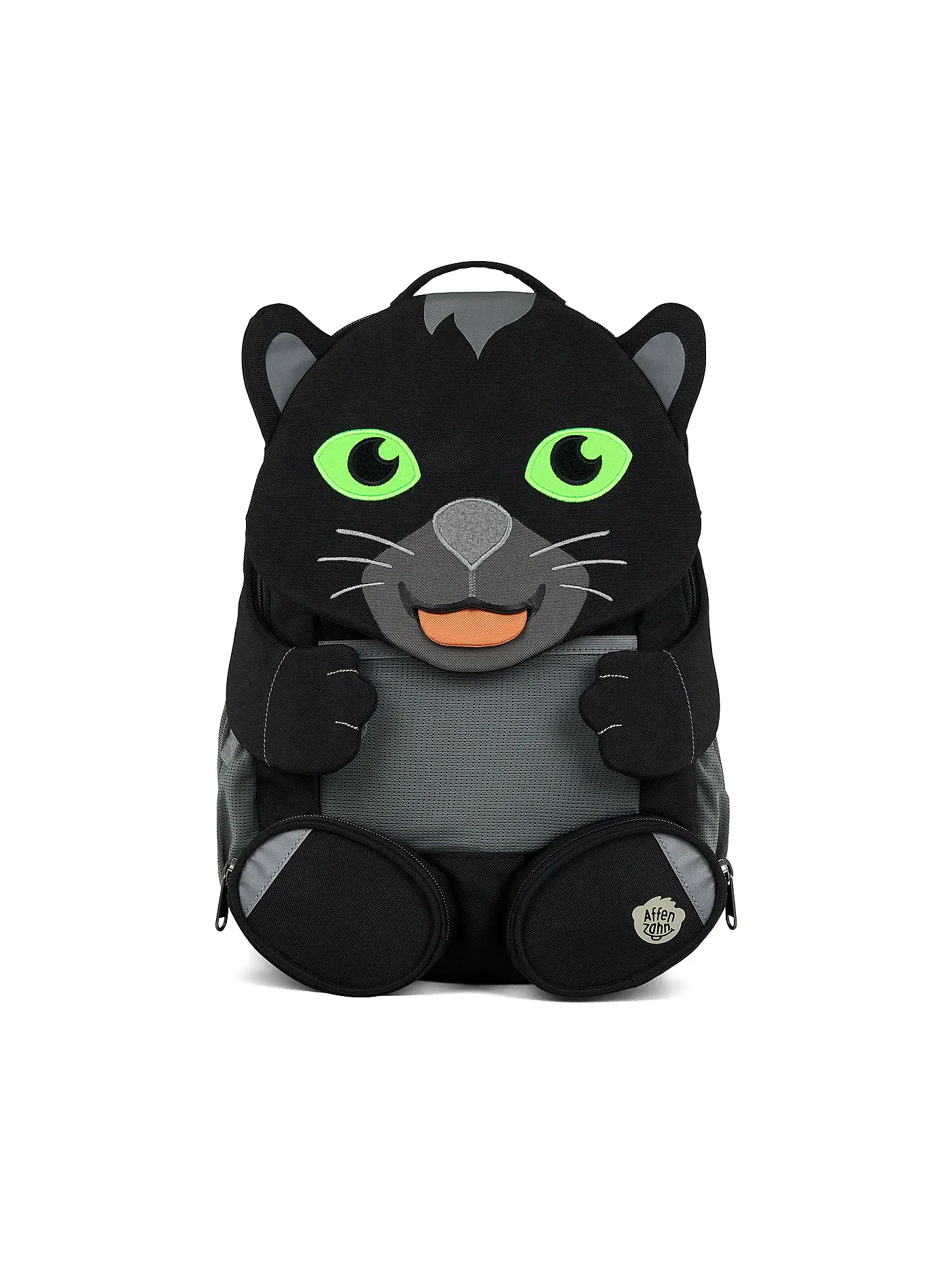 AFFENZAHN | Kinder Rucksack Großer Freund - Hund | schwarz