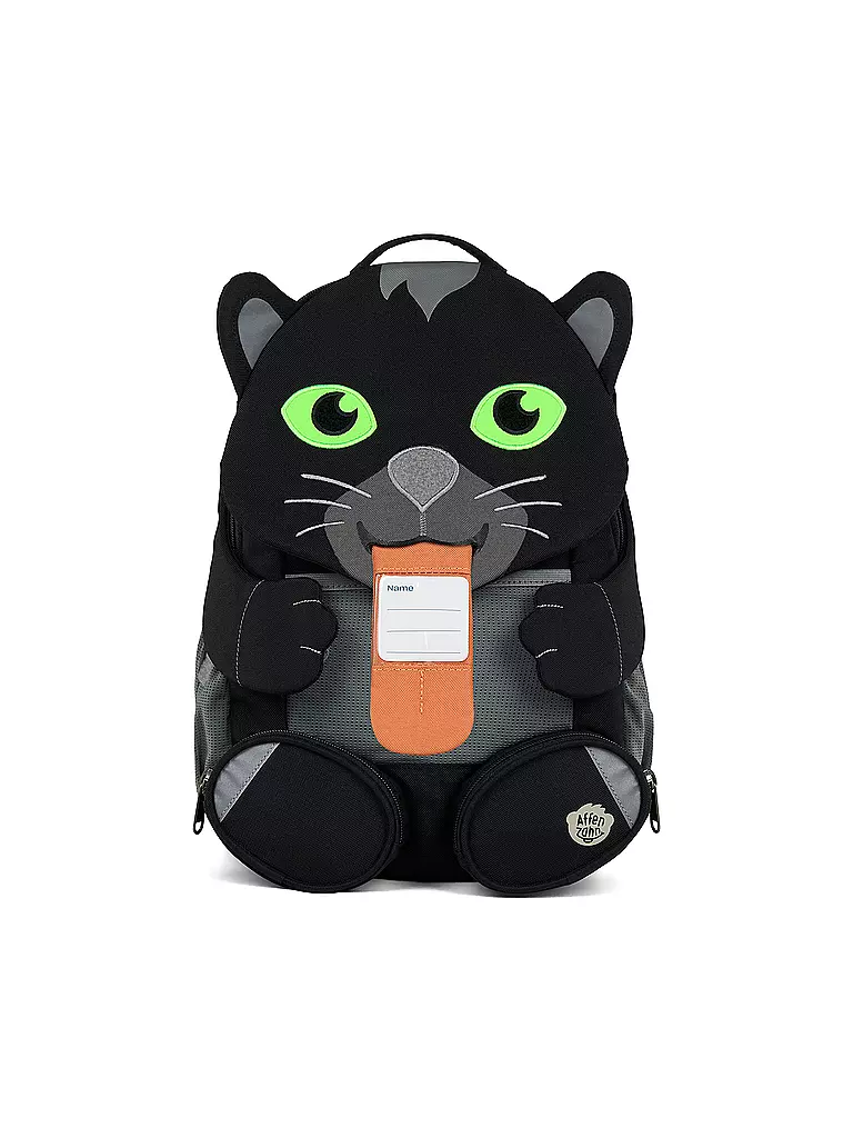 AFFENZAHN | Kinder Rucksack Große Freunde - Panther | hellblau