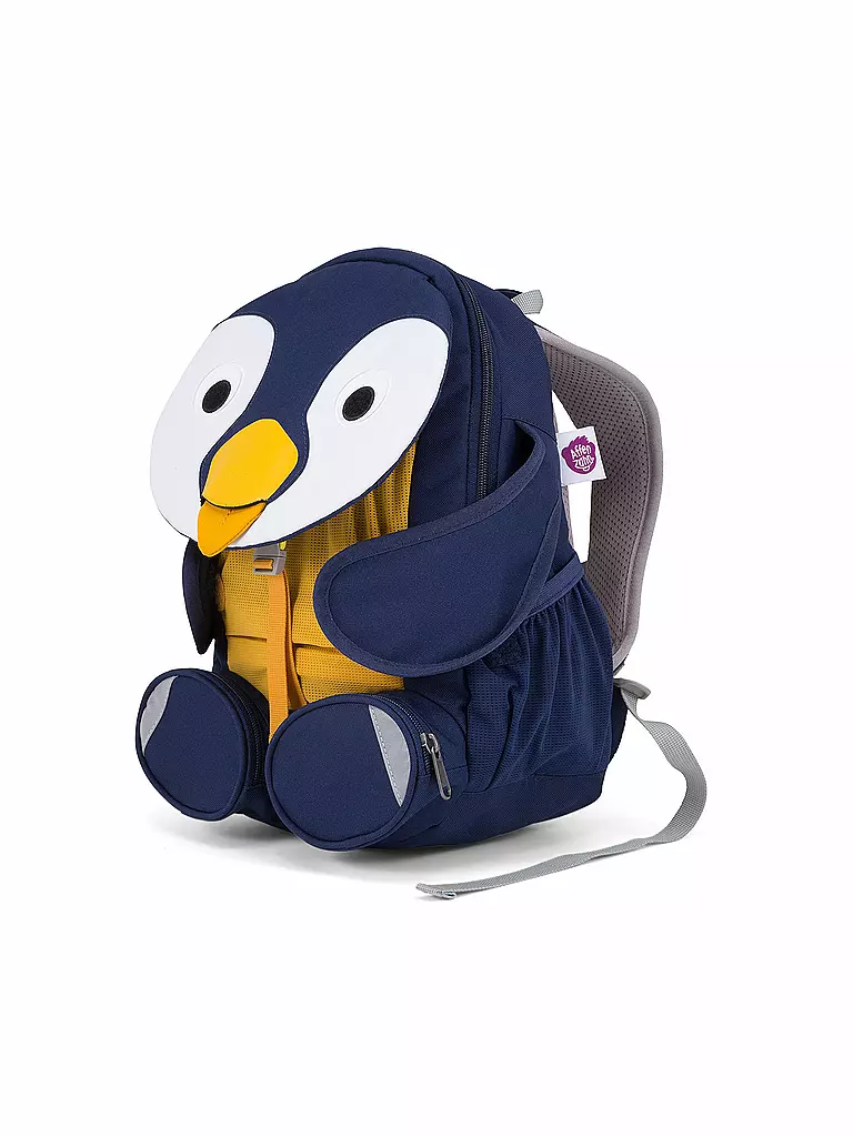 AFFENZAHN | Kinder Rucksack Große Freunde - Polly Pinguin | blau