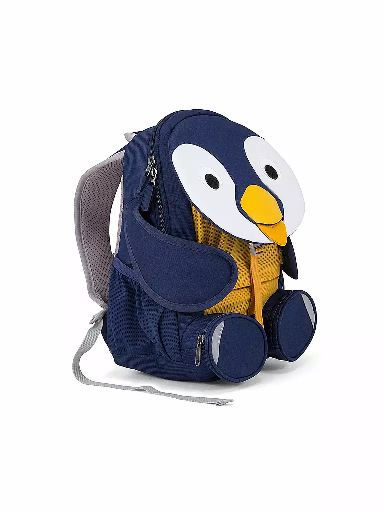 AFFENZAHN | Kinder Rucksack Große Freunde - Polly Pinguin | blau