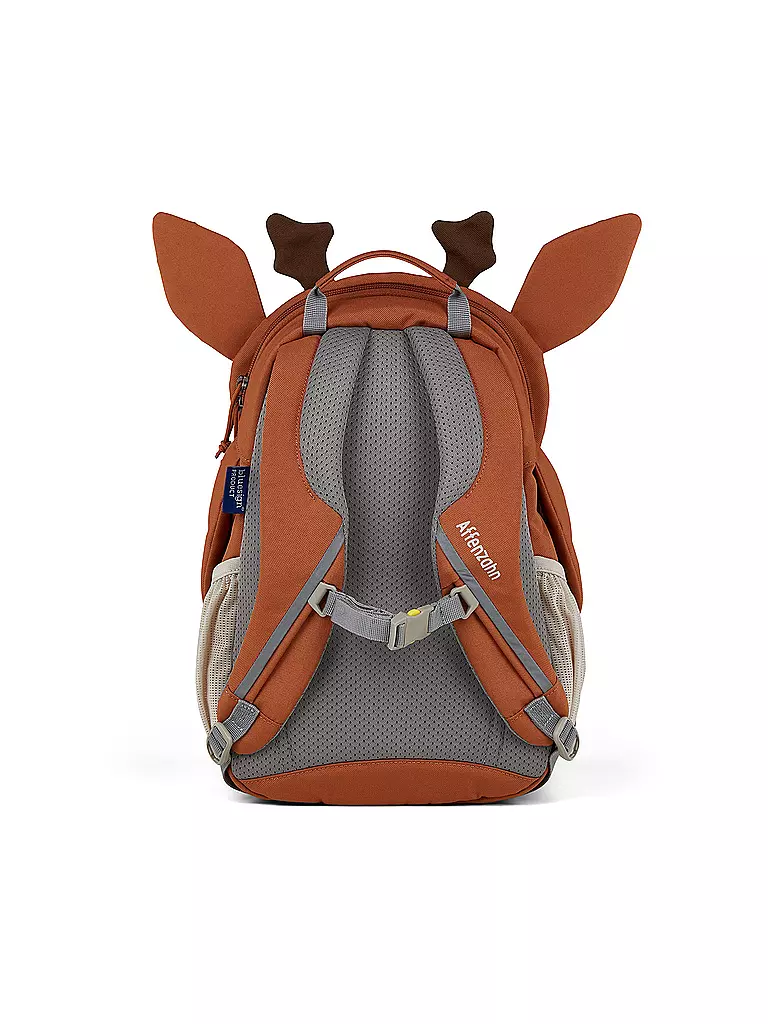 AFFENZAHN | Kinder Rucksack Große Freunde - Reh | orange