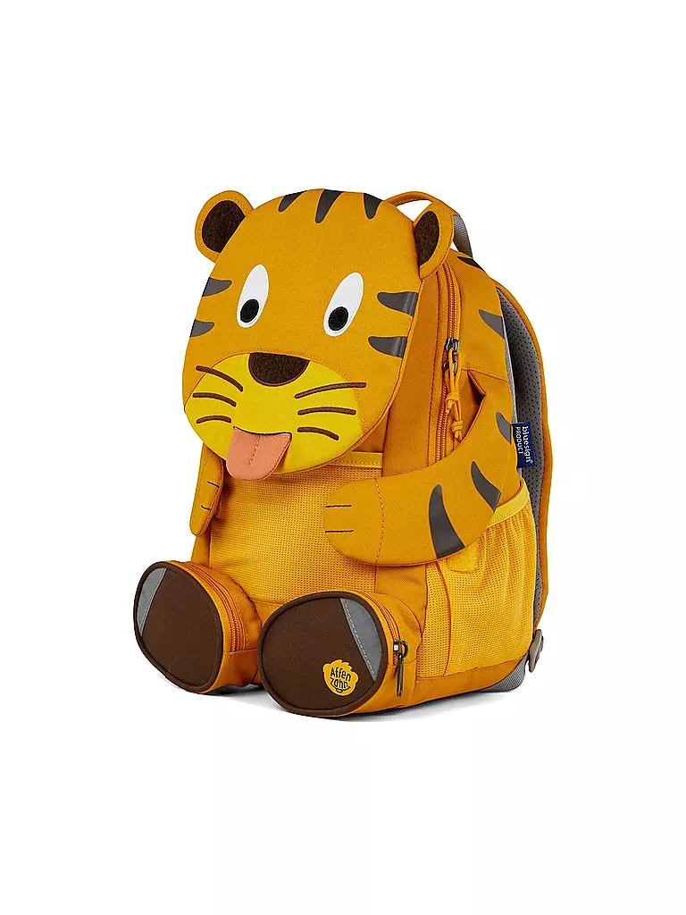 AFFENZAHN | Kinder Rucksack Große Freunde - Tiger | gelb