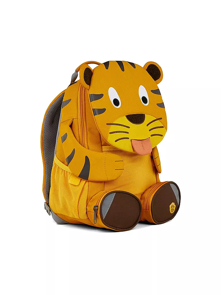AFFENZAHN | Kinder Rucksack Große Freunde - Tiger | gelb