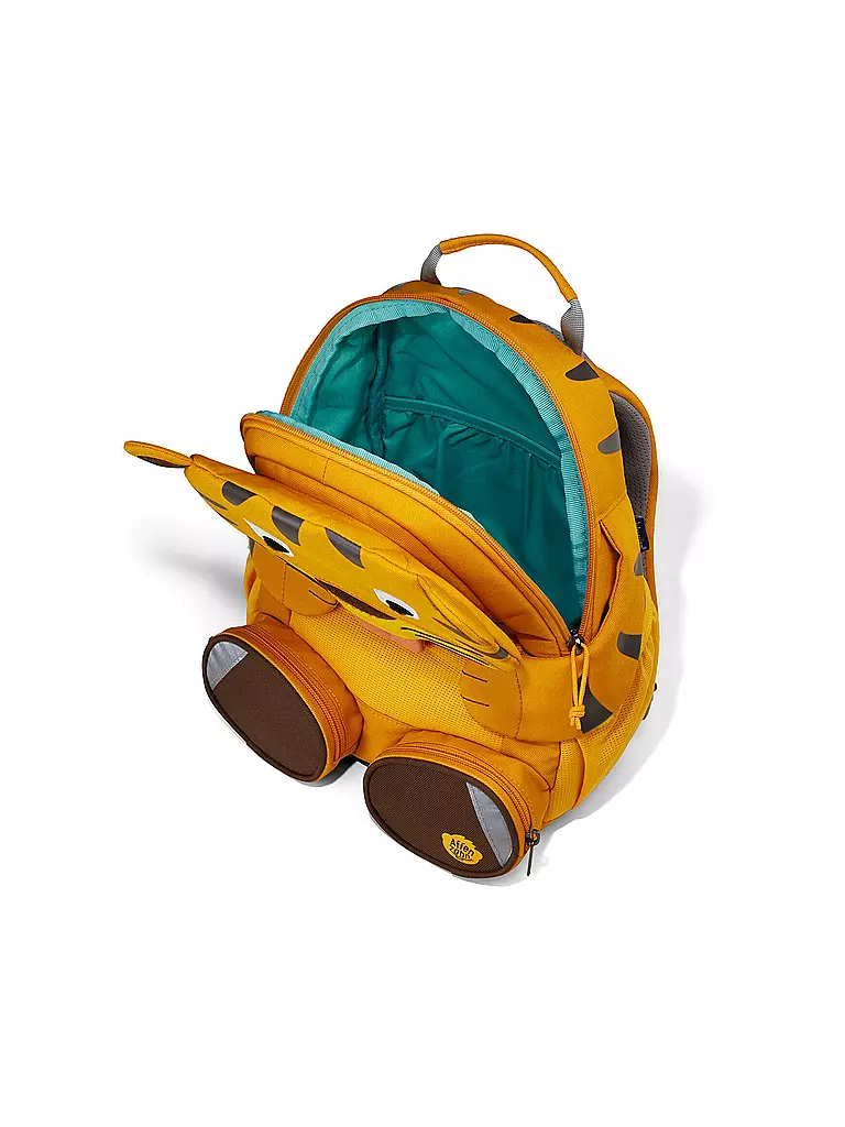 AFFENZAHN | Kinder Rucksack Große Freunde - Tiger | gelb