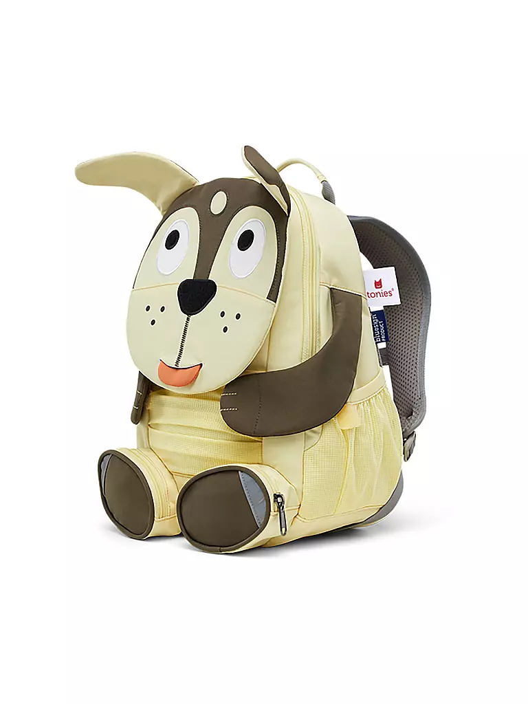 AFFENZAHN | Kinder Rucksack Große Freunde - Tonie Hund | braun