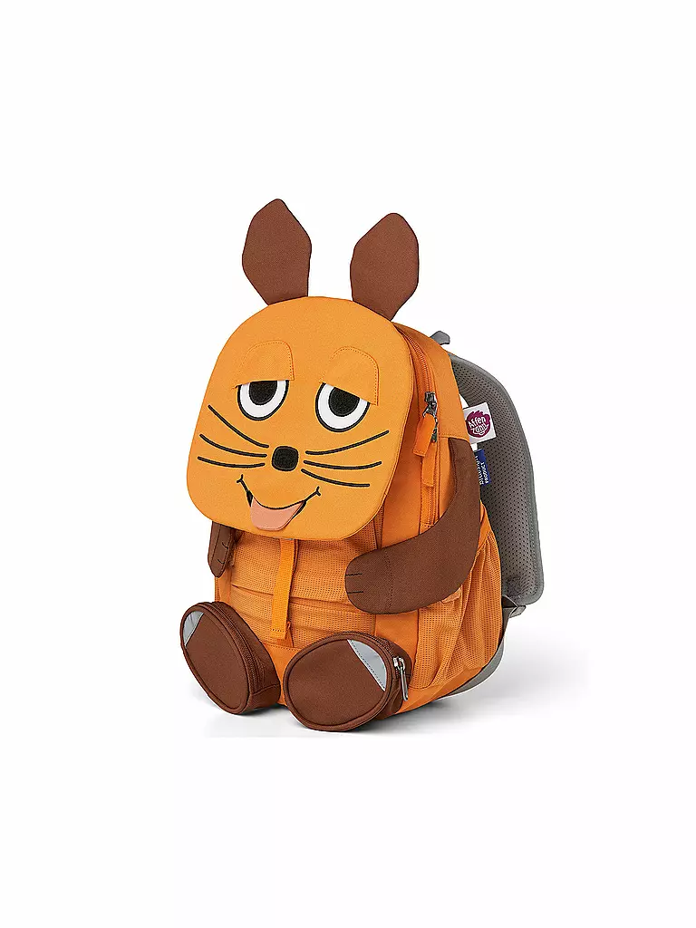 AFFENZAHN | Kinder Rucksack Große Freunde - WDR Maus | orange