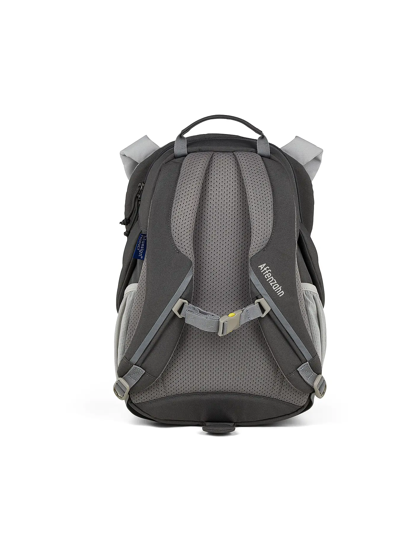 AFFENZAHN | Kinder Rucksack Großer Freund - Hund | grau