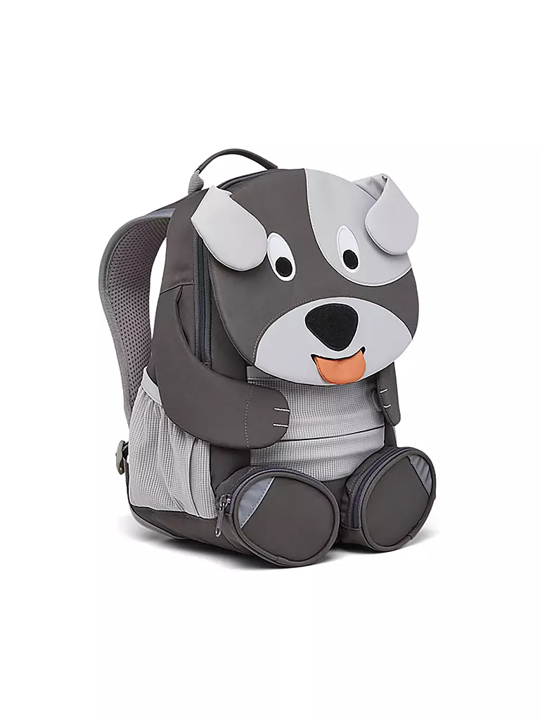 AFFENZAHN | Kinder Rucksack Großer Freund - Hund | grün