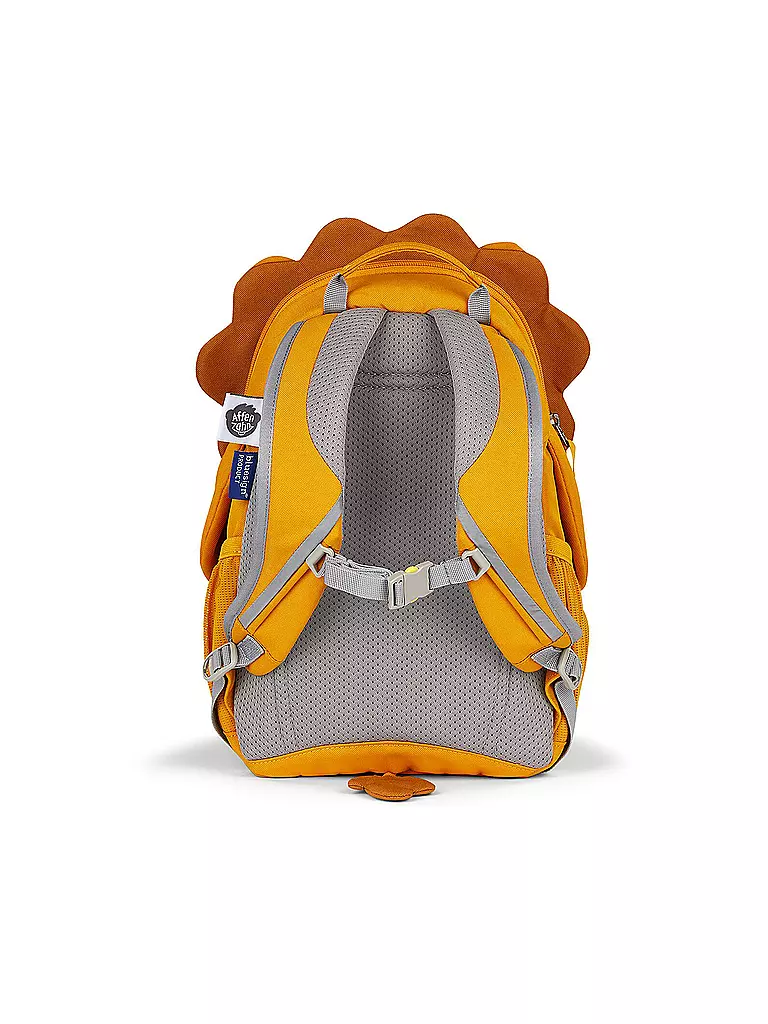AFFENZAHN | Kinder Rucksack Großer Freund - Löwe | blau