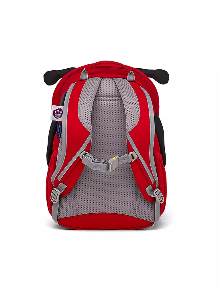 AFFENZAHN | Kinder Rucksack Großer Freund - Marienkäfer | blau
