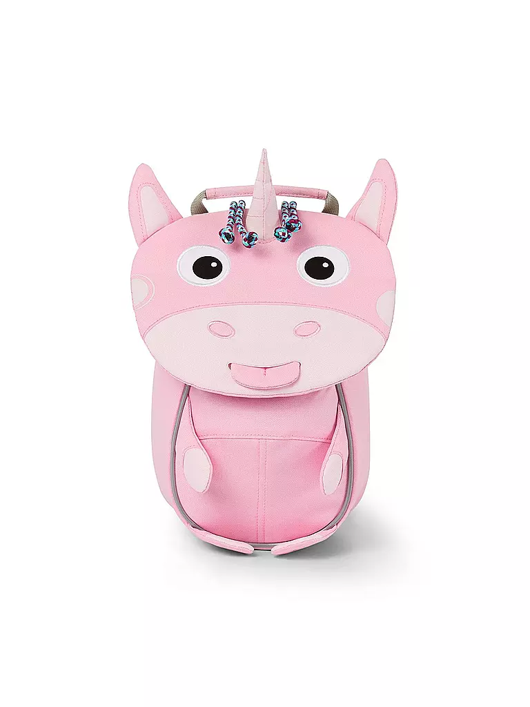 AFFENZAHN | Kinder Rucksack Kleine Freunde - Einhorn | rosa