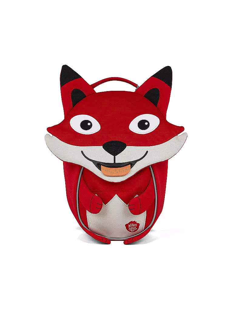 AFFENZAHN | Kinder Rucksack Kleine Freunde - Fuchs | rot