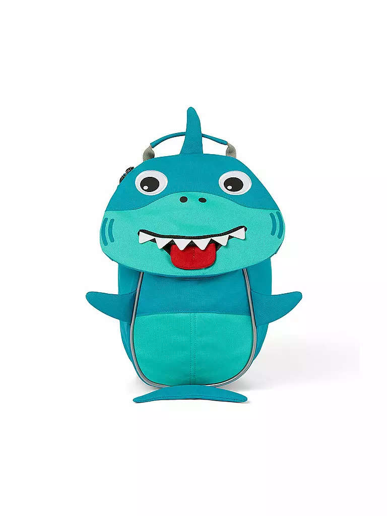 AFFENZAHN | Kinder Rucksack Kleine Freunde - Hai | blau