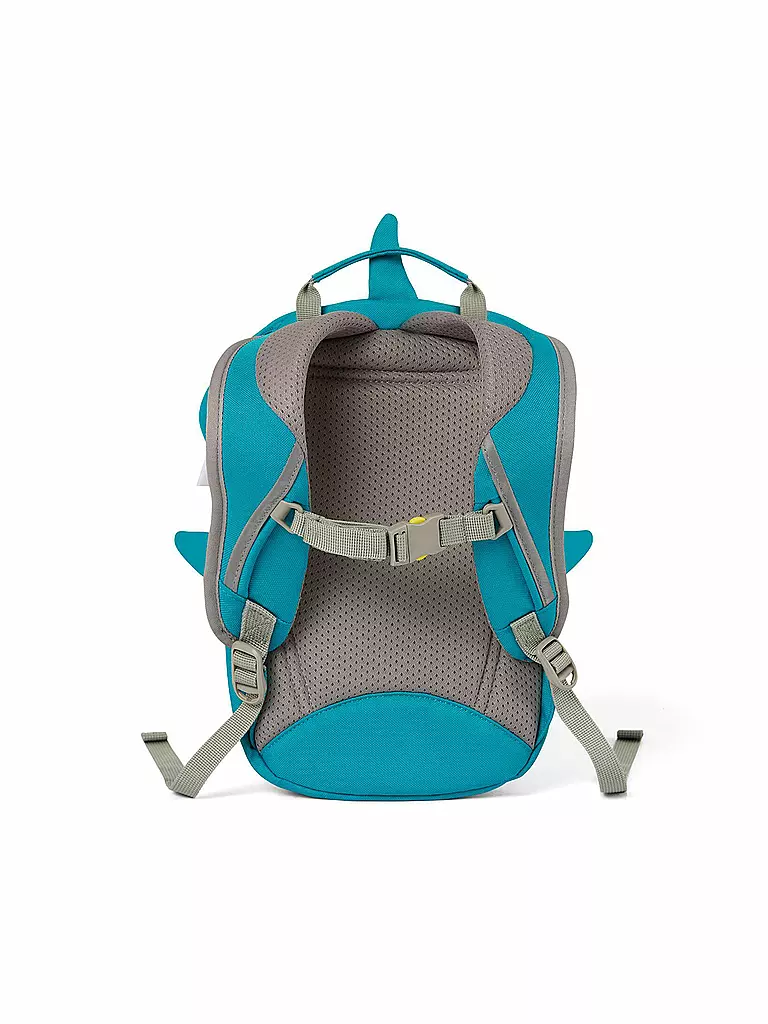 AFFENZAHN | Kinder Rucksack Kleine Freunde - Hai | türkis