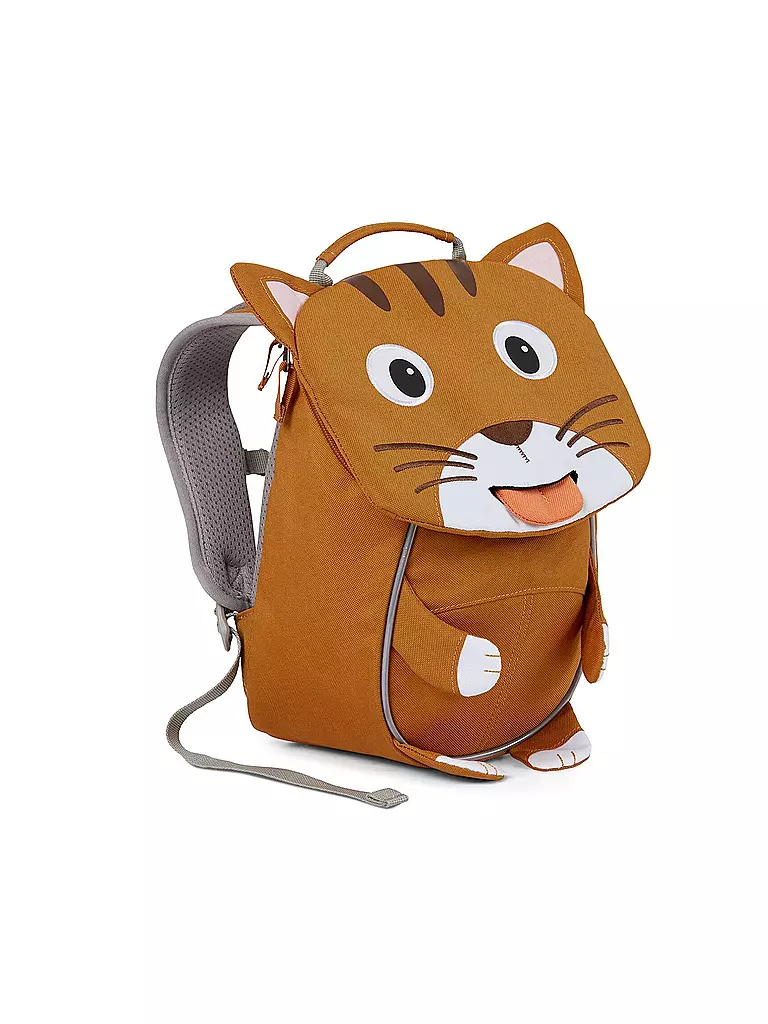 AFFENZAHN | Kinder Rucksack Kleine Freunde - Katze | blau