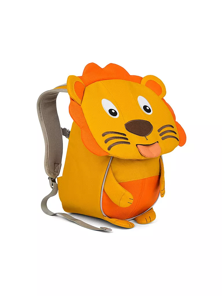 AFFENZAHN | Kinder Rucksack Kleine Freunde - Lena Löwe | orange