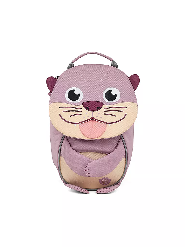 AFFENZAHN | Kinder Rucksack Kleine Freunde - Otter | lila