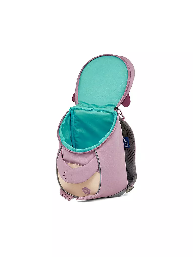 AFFENZAHN | Kinder Rucksack Kleine Freunde - Otter | blau