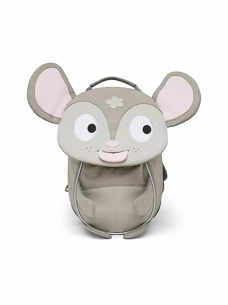 AFFENZAHN | Kinder Rucksack Kleine Freunde - Tonie Maus | grau