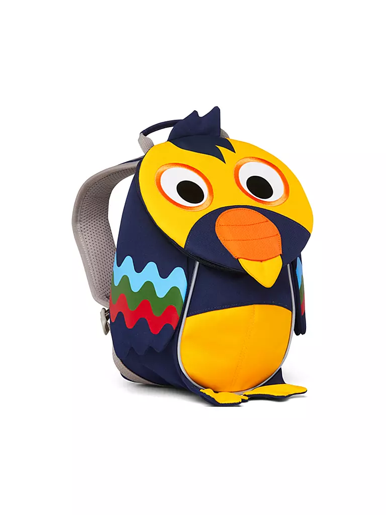 AFFENZAHN | Kinder Rucksack Kleine Freunde - Toucan | gelb