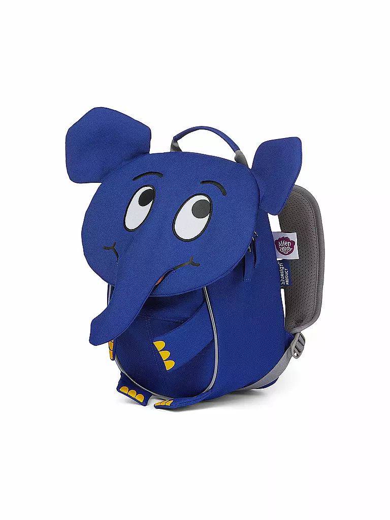 AFFENZAHN | Kinder Rucksack Kleine Freunde - WDR Elefant | blau