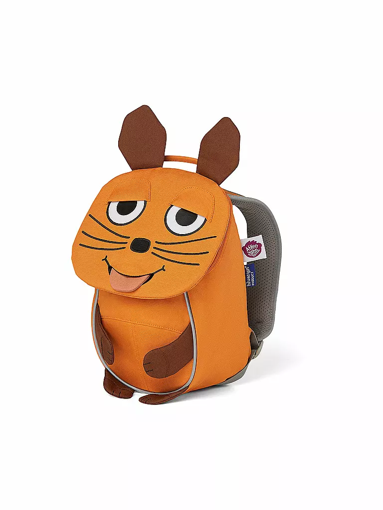 AFFENZAHN | Kinder Rucksack Kleine Freunde - WDR Maus | orange