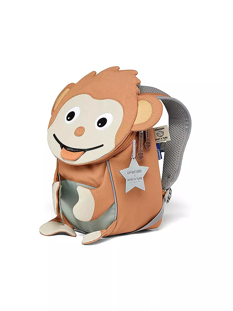 AFFENZAHN | Kinder Rucksack Kleiner Freund - Affe | keine Farbe