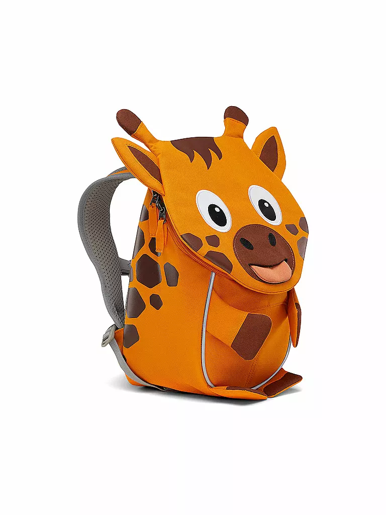 AFFENZAHN | Kinder Rucksack Kleiner Freund - Giraffe | grün