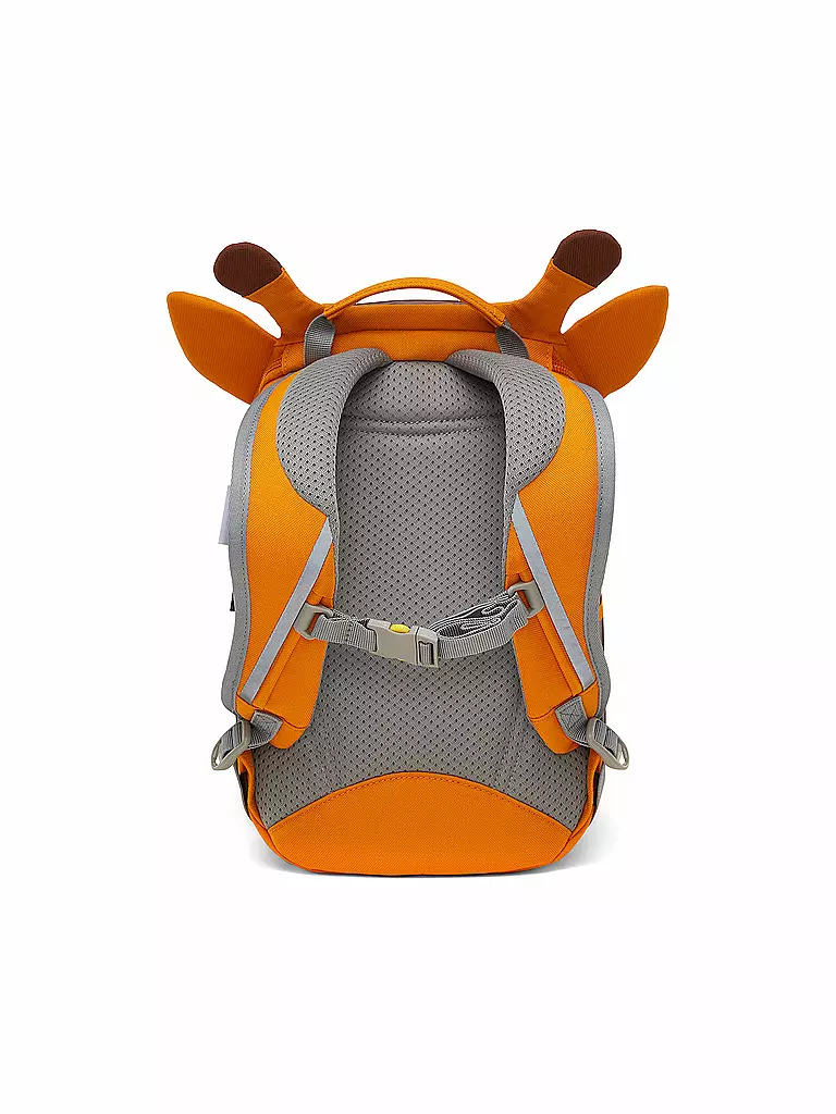 AFFENZAHN | Kinder Rucksack Kleiner Freund - Giraffe | orange