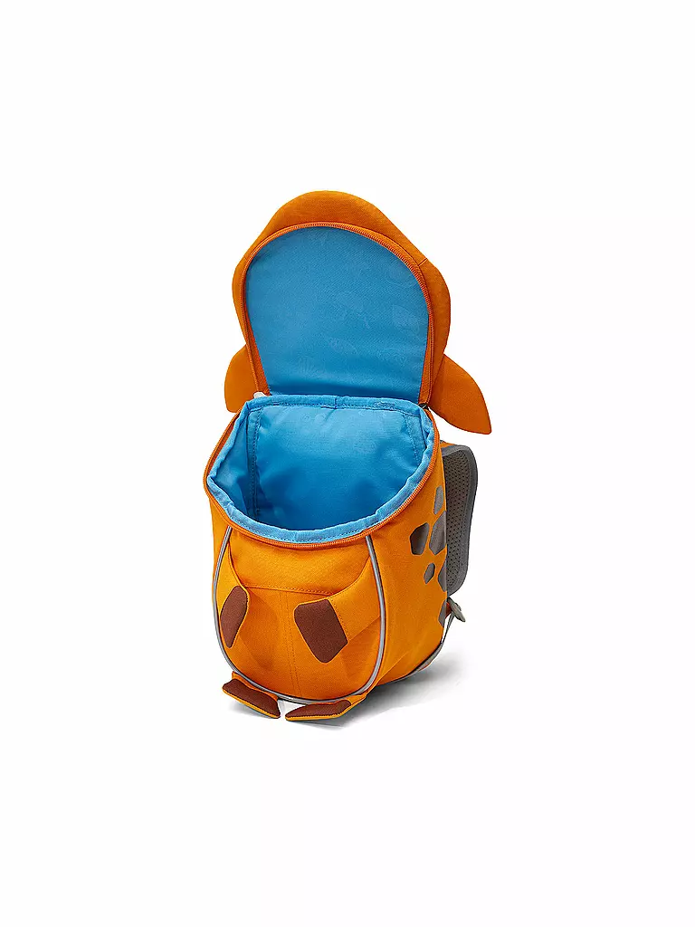 AFFENZAHN | Kinder Rucksack Kleiner Freund - Giraffe | orange