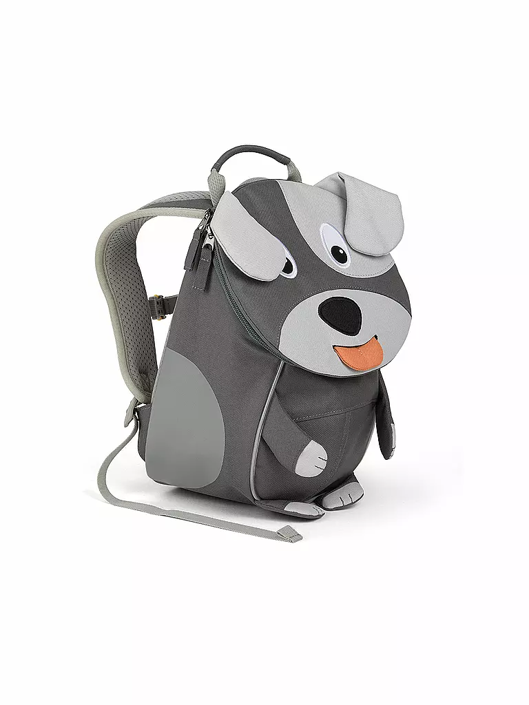 AFFENZAHN | Kinder Rucksack Kleiner Freund - Hund | grün