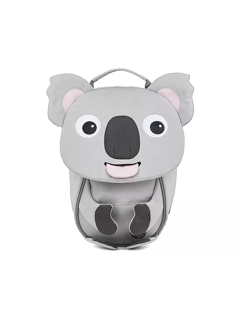 AFFENZAHN | Kinder Rucksack Kleiner Freund - Koala | grau