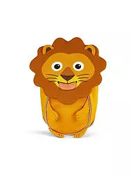 AFFENZAHN | Kinder Rucksack Kleiner Freund - Löwe | orange