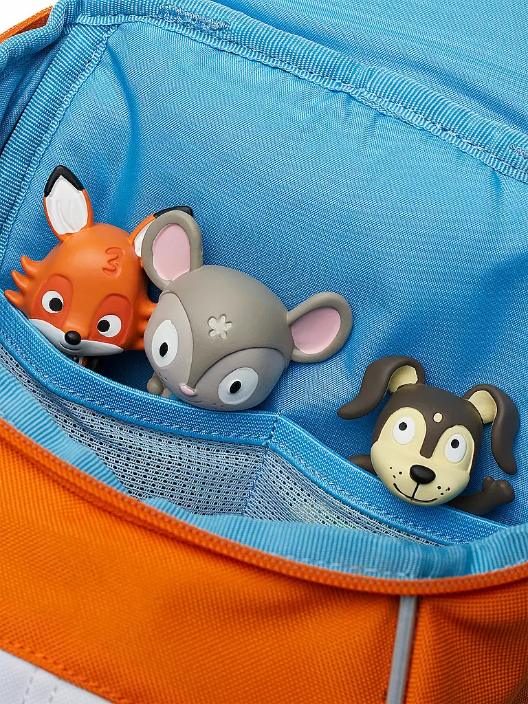 AFFENZAHN | Kinder Rucksack Kleiner Freund - Tonie Fuchs | orange