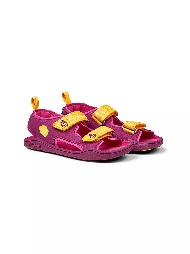 AFFENZAHN | Kinder Sandalen AIRY Vogel | beere