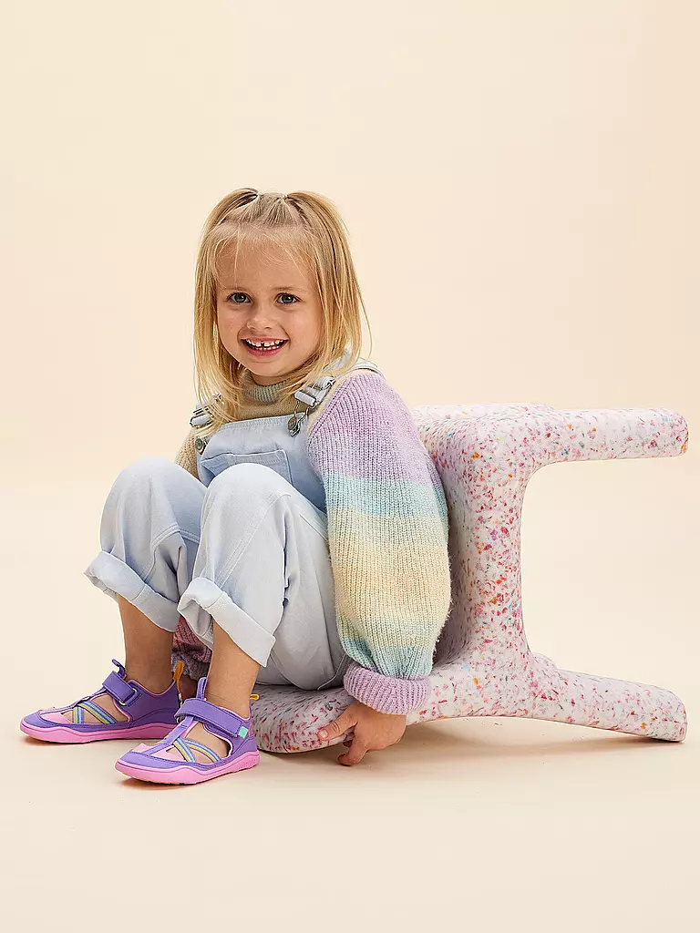 AFFENZAHN | Kinder Sandalen BREEZY TUKAN | lila