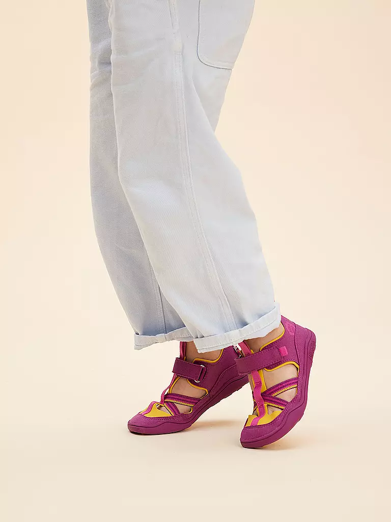 AFFENZAHN | Kinder Sandalen BREEZY VOGEL | beere